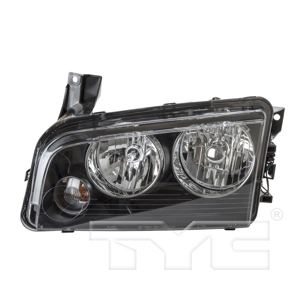 DODGE CHARGER HEAD LAMP ASSY LEFT (Driver Side) (HALOGEN)(TO:11-8-06) OEM#4806165AF 2006 PL#CH2502163