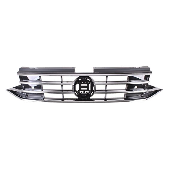 VOLKSWAGEN TIGUAN GRILLE PTD-BLACK W/CHROME MLDG (S/SE) OEM#5NN853651SZLL 2022-2024 PL#VW1200182