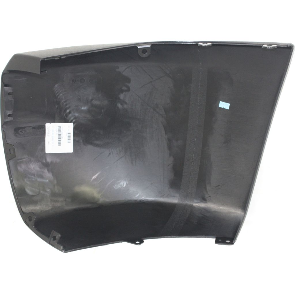 GM TRUCKS & VANS SILVERADO/PU 1500 (CHEVY) FRONT BUMPER END RIGHT (Passenger Side) TEXT BLACK (WO/FOG) OEM#15838398 2007-2013 PL#GM1005146