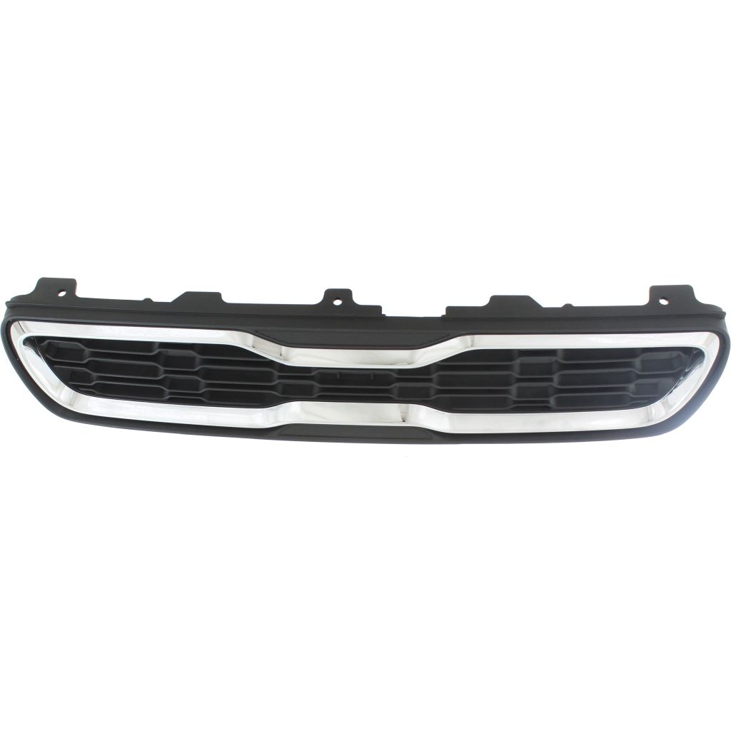 KIA SOUL GRILLE BLACK W/CHR MLDG**CAPA** OEM#863502K500 2012-2013 PL#KI1200149C