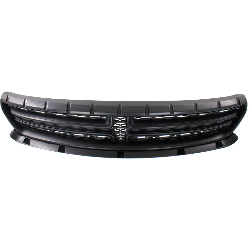 DODGE CHARGER ##GRILLE FLAT-BLK (WO/HOOD SCOOP) OEM#5RL71RXFAB 2015-2023 PL#CH1200387