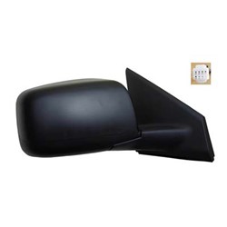 NISSAN(DATSUN) ROGUE SELECT (OLD) DOOR MIRROR RIGHT (Passenger Side) PWR/HTD(W/O SIDE VIEW CAMERA)W/PRM COVER OEM#96301JM200-PFM 2014-2015 PL#NI1321236