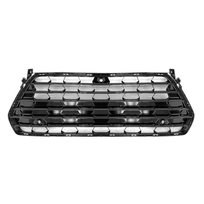 TOYOTA GRAND HIGHLANDER FRONT BUMPER GRILLE GLOSS-BLACK (W/SENSOR)(W/CAMERA) OEM#531120E350 2024-2026 PL#TO1036271