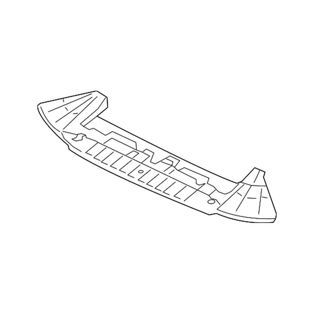 2020-2022 SUBARU LEGACY Front bumper reinforcement OEM# 57707AN06A PL# SU1025103