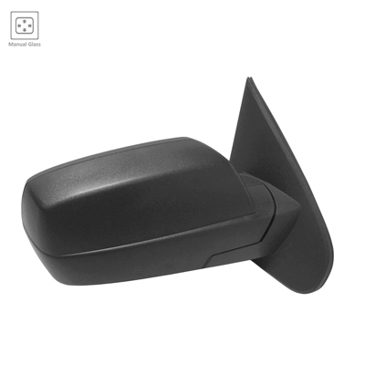 GM TRUCKS & VANS SIERRA/PU 2500/3500 (GMC) DOOR MIRROR RIGHT (Passenger Side) MANUAL (TXT CVR)(STD TYPE) OEM#84342030-PFM 2015-2019 PL#GM1321480