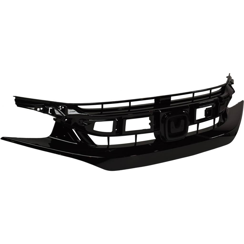 HONDA CIVIC SEDAN GRILLE PTD-BLACK (SPORT) OEM#71121TBAA61 2019-2021 PL#HO1200242