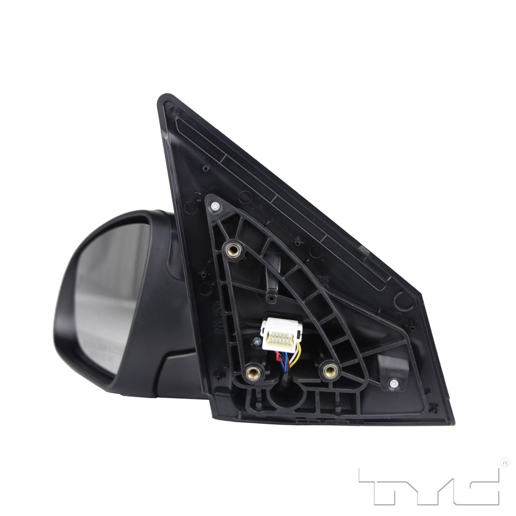 HYUNDAI KONA DOOR MIRROR LEFT (Driver Side) PWR/N-HTD/M-FOLD (W/SPOTTER GLASS)(BLACK) OEM#87610J9100MZH 2018-2022 PL#HY1320256