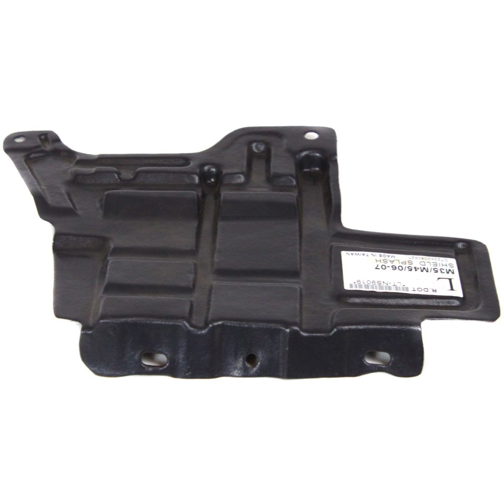 INFINITI M45 FRONT SPLASH SHIELD LEFT (Driver Side) OEM#75894EG000 2006-2010 PL#IN1228110