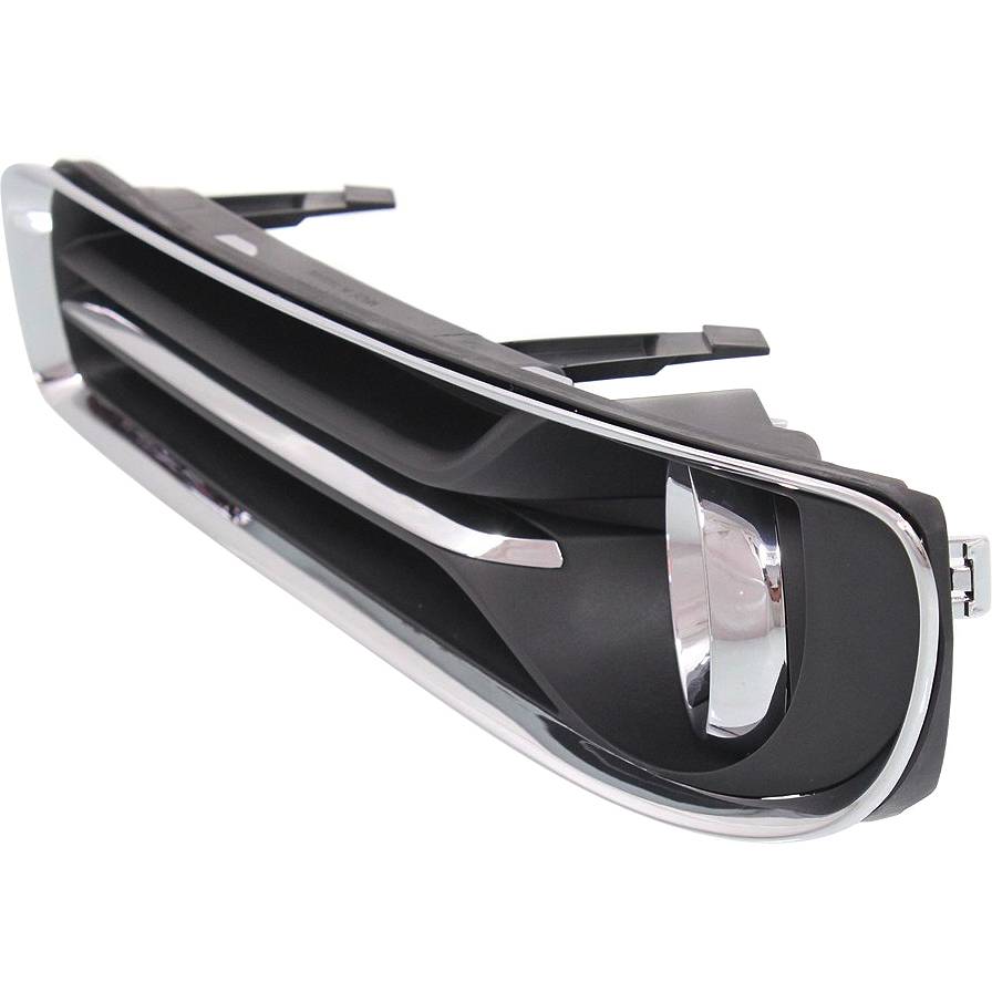 CHRYSLER 300 FOG LAMP COVER LEFT (Driver Side) CHR/BLK(W/CENTER CHROME MLDG(W/FOG)(EXC SRT-8) OEM#68127947AB 2011-2014 PL#CH1038126