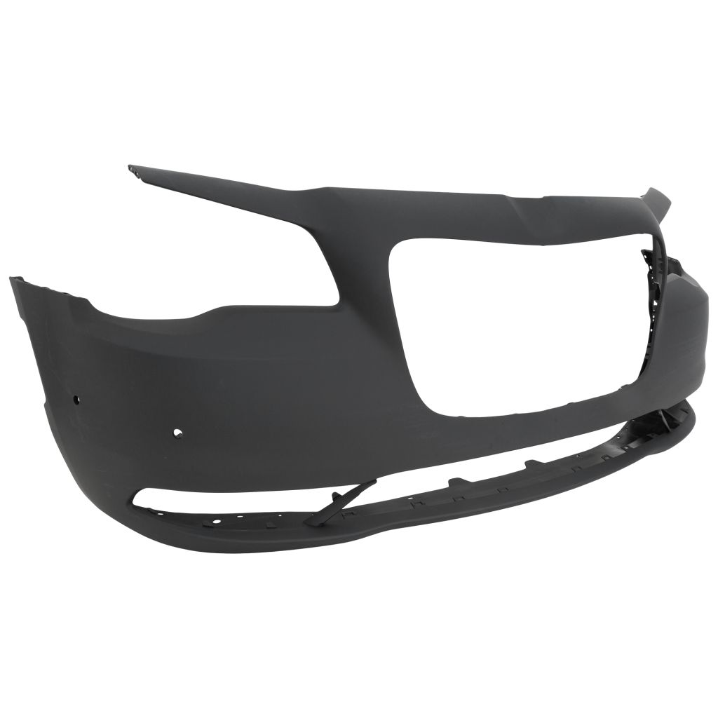 CHRYSLER 300 FRONT BUMPER COVER PRIMED (W/ SENSOR)(EXC W/BMP LED DRL) OEM#5PN42TZZAE 2015-2023 PL#CH1000A22