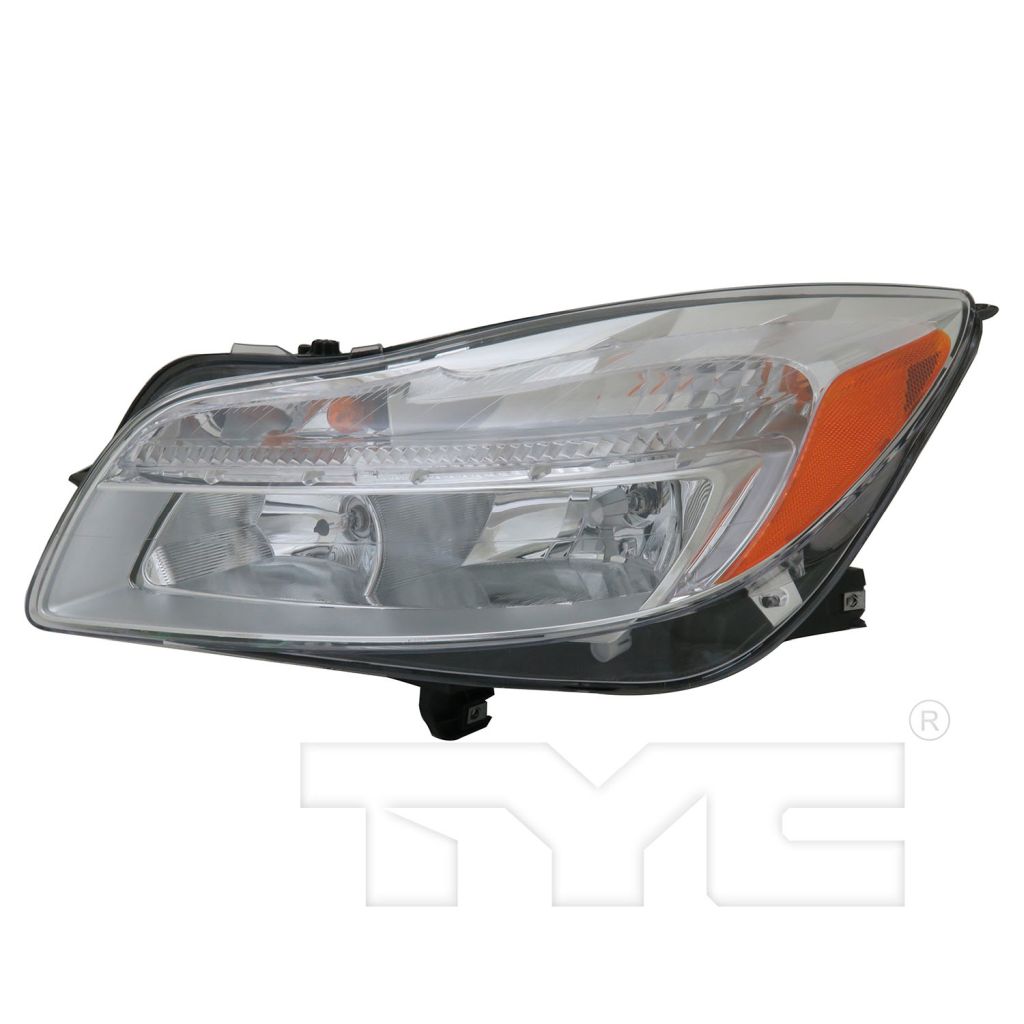 BUICK REGAL HEAD LAMP ASSEMBLY LEFT (Driver Side) (HALOGEN)**CAPA** OEM#22794767 2011-2013 PL#GM2502353C