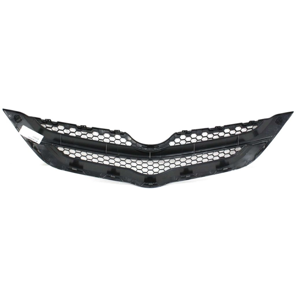 TOYOTA YARIS SEDAN GRILLE UPPER BLACK OEM#5311152460C0 2007-2008 PL#TO1200294