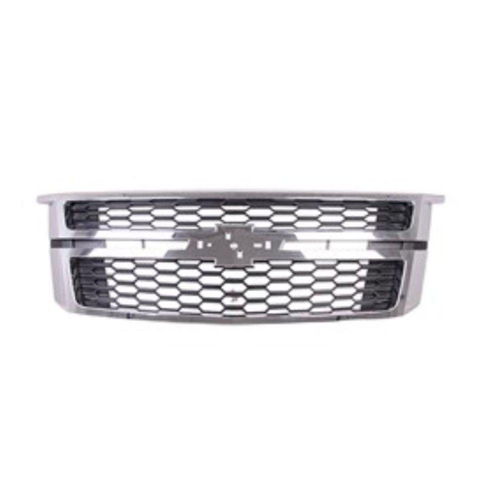 GM TRUCKS & VANS SUBURBAN GRILLE CHROME/BLACK INNERW/EMBLEM (DIAMOND MESH)LS/LT(OEM surplus) OEM#84724083 2015-2020 PL#GM1200703