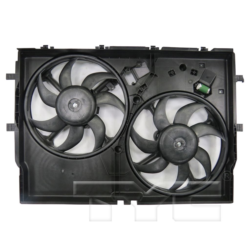 DODGE TRUCKS & VANS PROMASTER 1500/2500/3500 RADIATOR & A/C FAN ASSEMBLY (WO/AC) OEM#68188994AD 2014-2024 PL#CH3115185