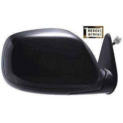 TOYOTA TUNDRA DOOR MIRROR RIGHT (Passenger Side) PWR/HTD (CHROME)(Exc Double Cab) OEM#879100C110 2003-2006 PL#TO1321190