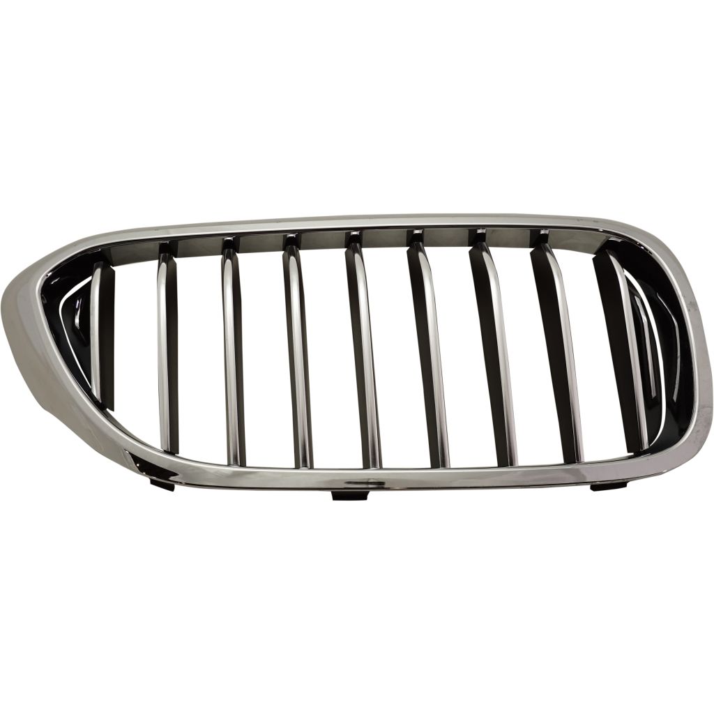 BMW BMW 5 SERIES (SEDAN) GRILLE RIGHT (Passenger Side) CHROME/BLACK (WO/M PKG)(WO/NIGHT VISION)(W/LUXURY) OEM#51137390866 2017-2020 PL#BM1200297