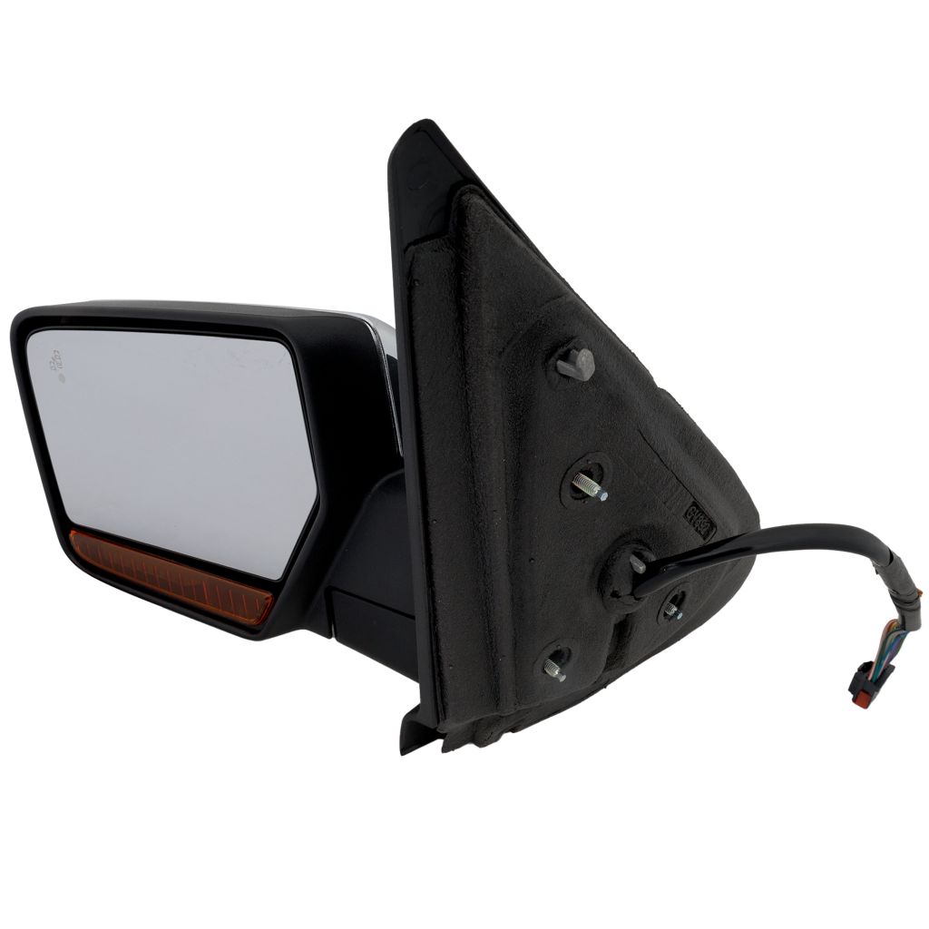 FORD TRUCKS & VANS EXPEDITION DOOR MIRROR LEFT (Driver Side) PWR/HTD/SIGNAL/PUDDL/MEMORY/P-FOLD (W/BSD)(WO/DIMMING)(CHROME) OEM#FL1Z17683BA-PFM 2015-2017 PL#FO1320507
