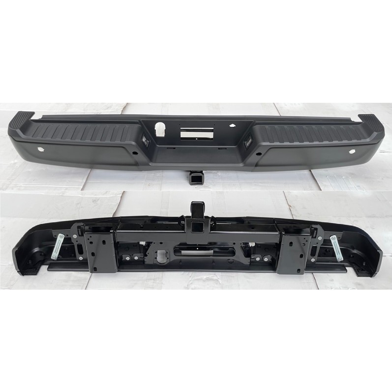 FORD TRUCKS & VANS FORD/PU F150 REAR STEP BMP ASSY BLACK (W/SENSOR)(WO/ACTIVE PK SENSOR)(W/STD TOW HITCH)(SINGLE EXH OEM#ML3Z17906BAPTM-PFM 2021-2023 PL#FO1103252