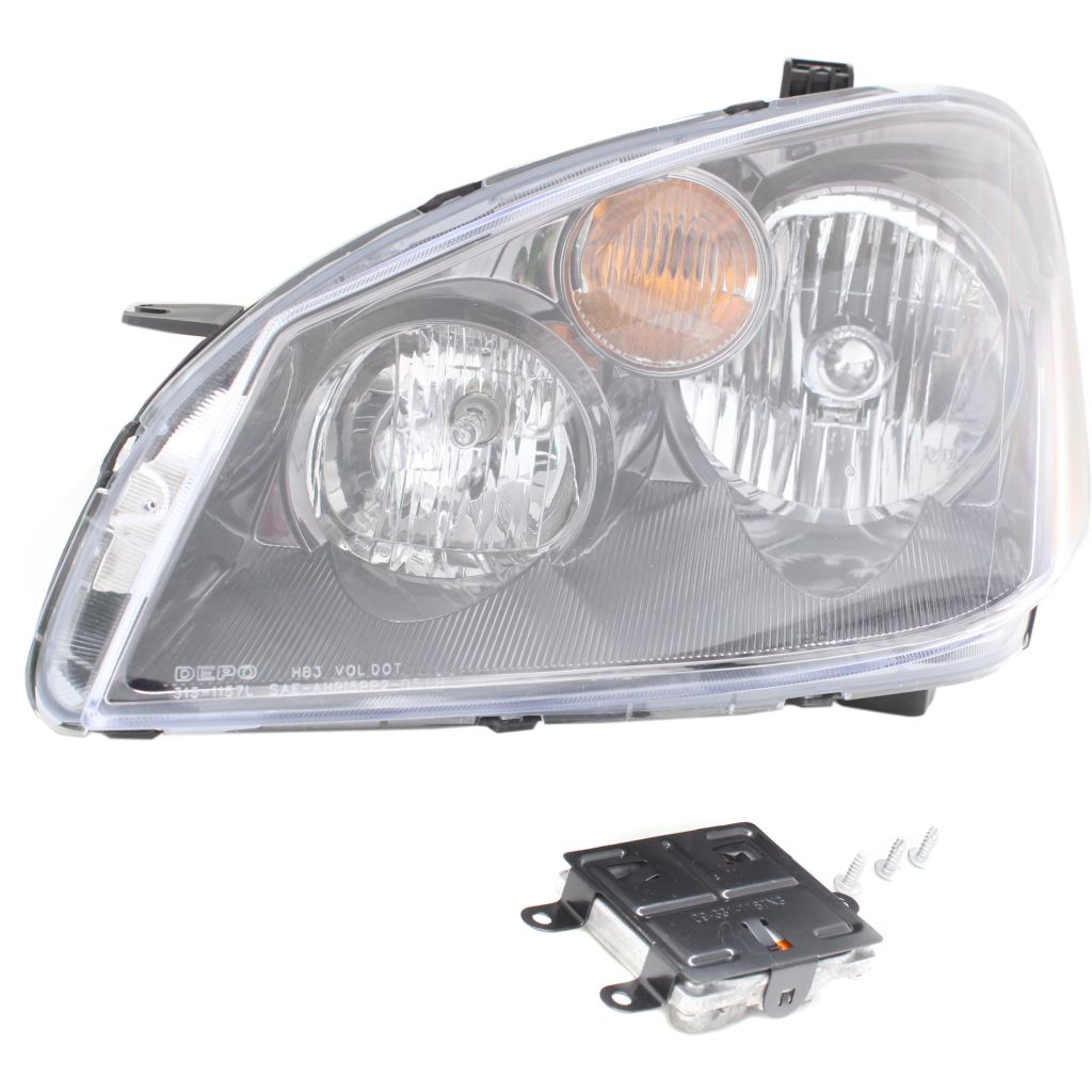 NISSAN ALTIMA HEAD LAMP ASSY LEFT (Driver Side) (HID)(EXC 06-06 SE-R) OEM#26060ZB925 2005-2006 PL#NI2502158