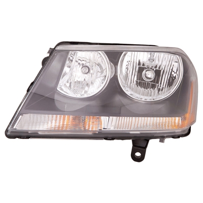 DODGE AVENGER HEAD LAMP ASSEMBLY LEFT (Driver Side) (BLACK HSG) OEM#5303745AD 2008-2014 PL#CH2502194