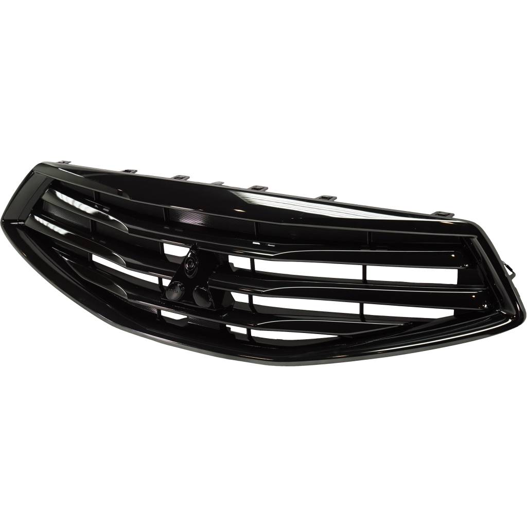MITSUBISHI MIRAGE G4 (S/D) GRILLE DARK-CHROME/BLACK**CAPA** OEM#6402A377 2017-2019 PL#MI1200270C