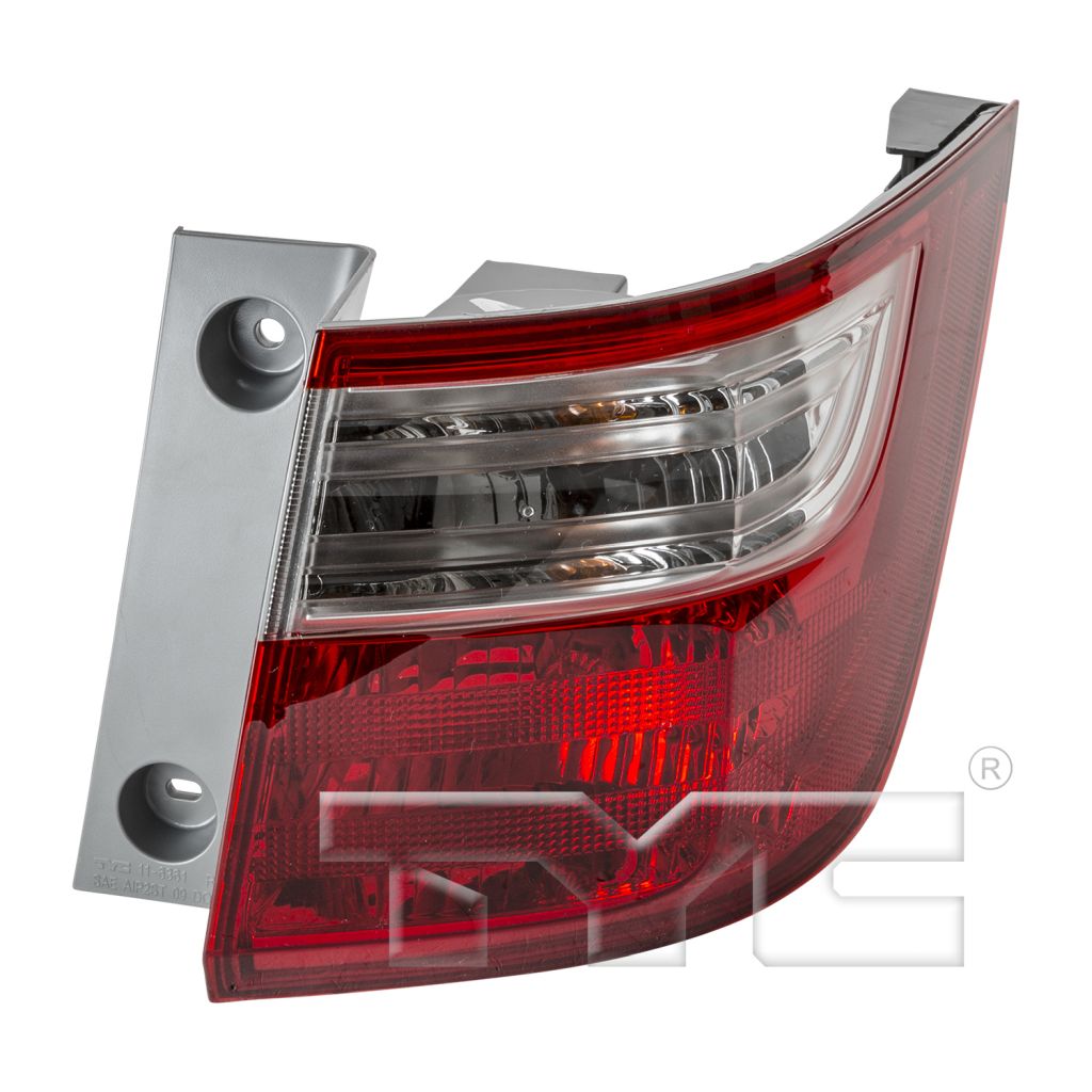 HONDA ODYSSEY TAIL LAMP ASSEMBLY RIGHT (Passenger Side) (OUTER)**CAPA** OEM#33500TK8A01 2011-2013 PL#HO2805100C