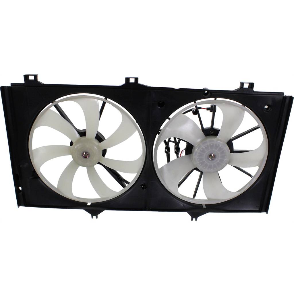 TOYOTA VENZA RADIATOR & A/C FAN ASSEMBLY (3.5L) (W/TOW PKG)(DUAL FAN) OEM#163630P030-PFM 2009-2016 PL#LX3115113