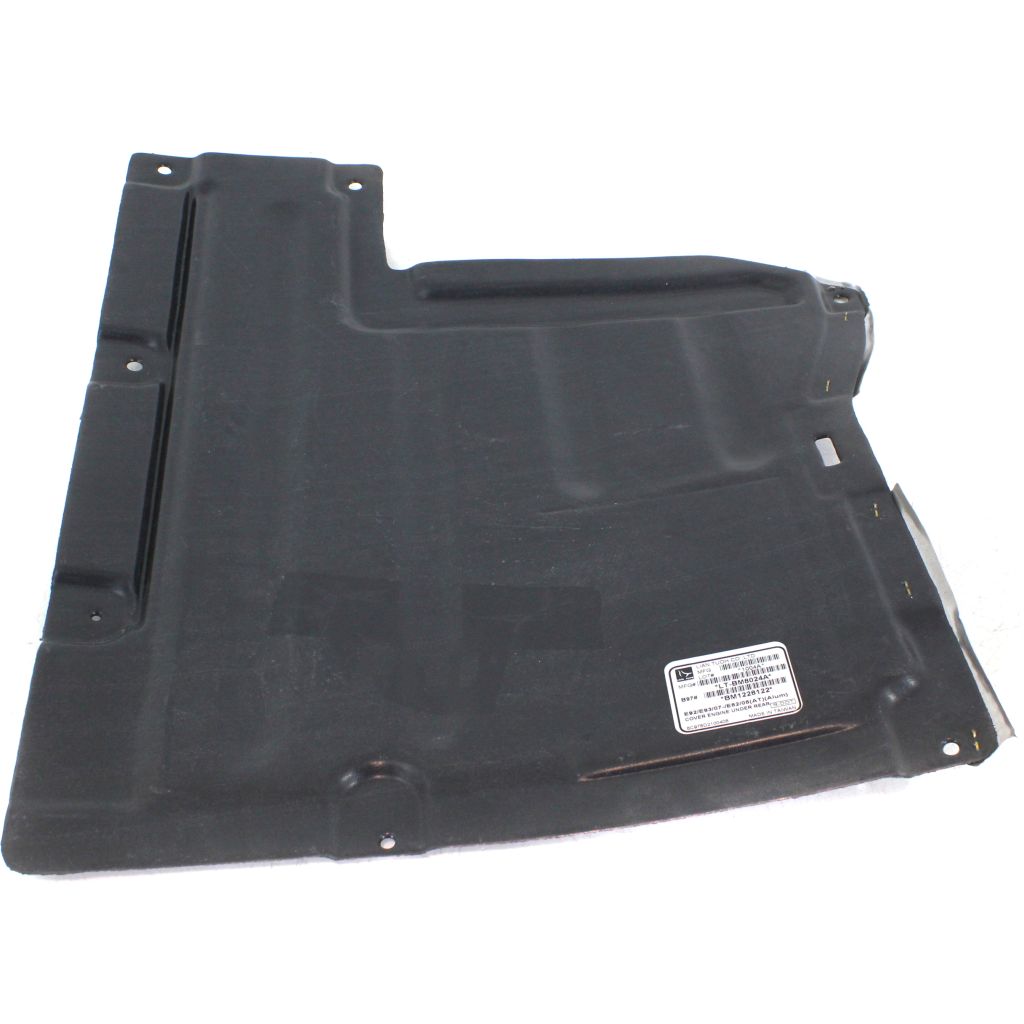 BMW BMW 1 2DOORS/COUPE/CONVERTIBLE FRONT SPLASH SHIELD RWD A/T (REAR ENG UNDER CVR) OEM#51757163562 2008-2013 PL#BM1228122