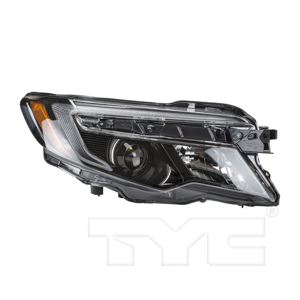HONDA RIDGELINE HEAD LAMP ASSY RIGHT (Passenger Side) (LED LOW/HALOGEN HIGH BEAM) OEM#33100TG7A21 2017-2020 PL#HO2503172