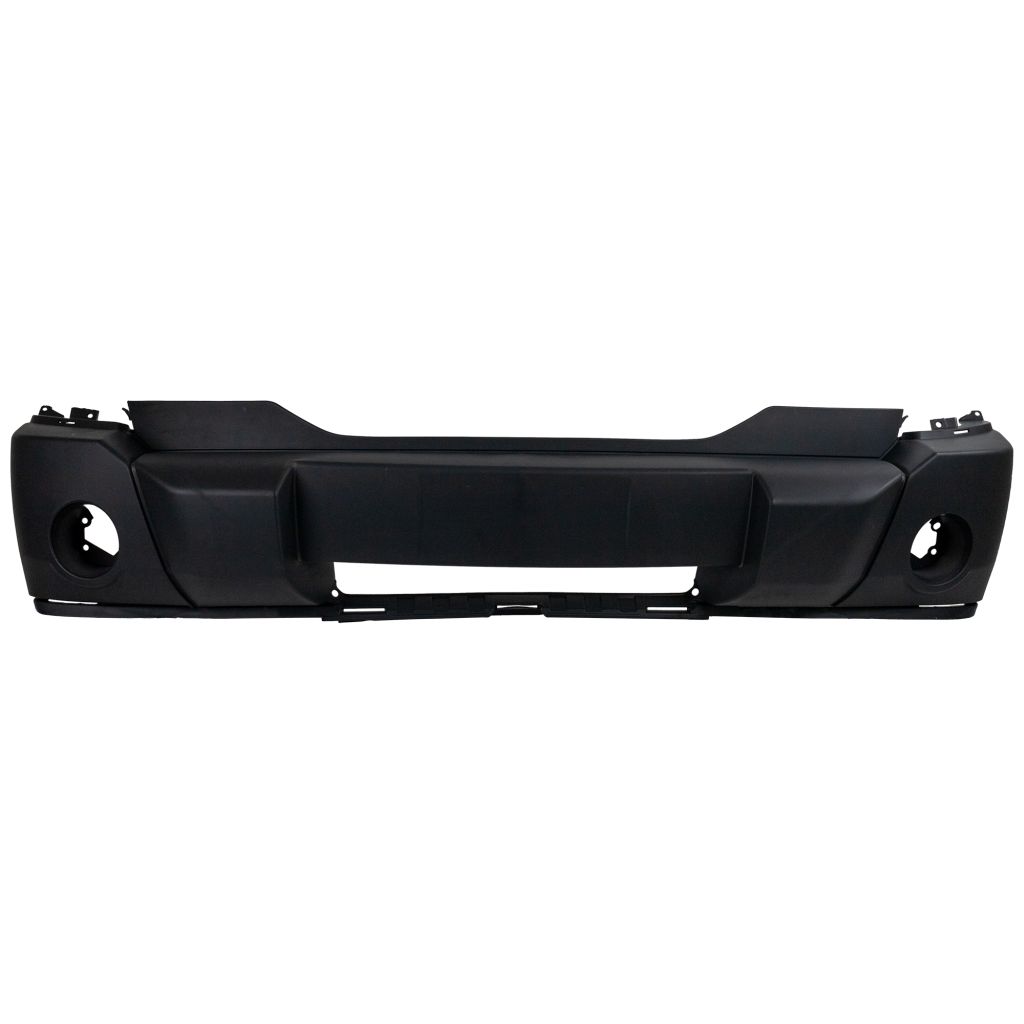 DODGE TRUCKS & VANS NITRO FRONT BUMPER COVER TXT-BLACK (W/FOG) **CAPA** OEM#1FU24CD7AA 2007-2009 PL#CH1000885C