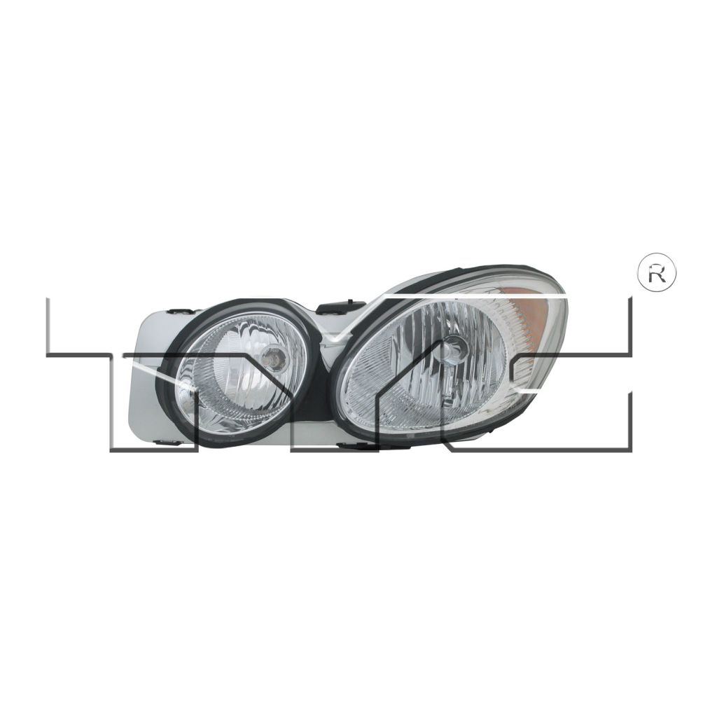 BUICK LACROSSE HEAD LAMP ASSY LEFT (Driver Side) **CAPA** OEM#25942066 2005-2007 PL#GM2518142C