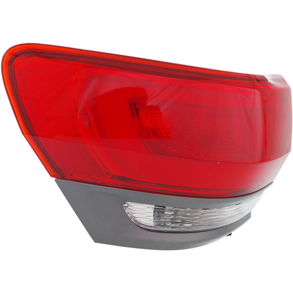 JEEP GRAND CHEROKEE TAIL LAMP ASSEMBLY LEFT (Driver Side) GRAY INSERT **CAPA** OEM#68236105AC 2014-2021 PL#CH2804110C