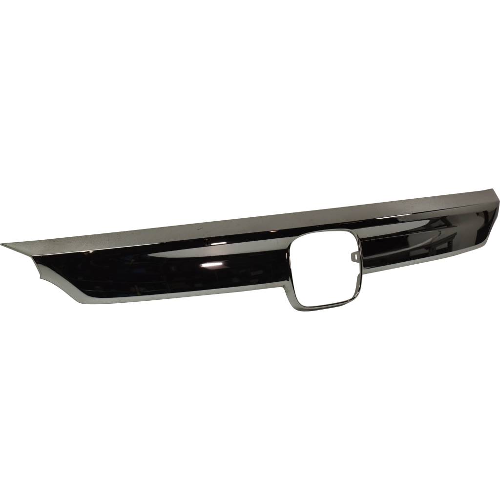 HONDA ACCORD SEDAN GRILLE MLDG UPPER CENTER SMOKE-CHROME (SPORT) OEM#71122TVAA11 2018-2020 PL#HO1210161
