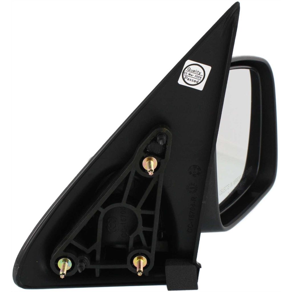 JEEP LIBERTY DOOR MIRROR RIGHT (Passenger Side) MANUAL (BLK) OEM#55155836AH 2002-2007 PL#CH1321226