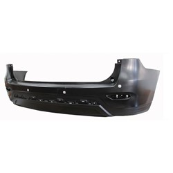 NISSAN(DATSUN) PATHFINDER REAR BUMPER COVER PRM/LWR TEXT (W/ SENSOR)(WO/TOW HITCH) OEM#850223KA1H 2013-2016 PL#NI1100290