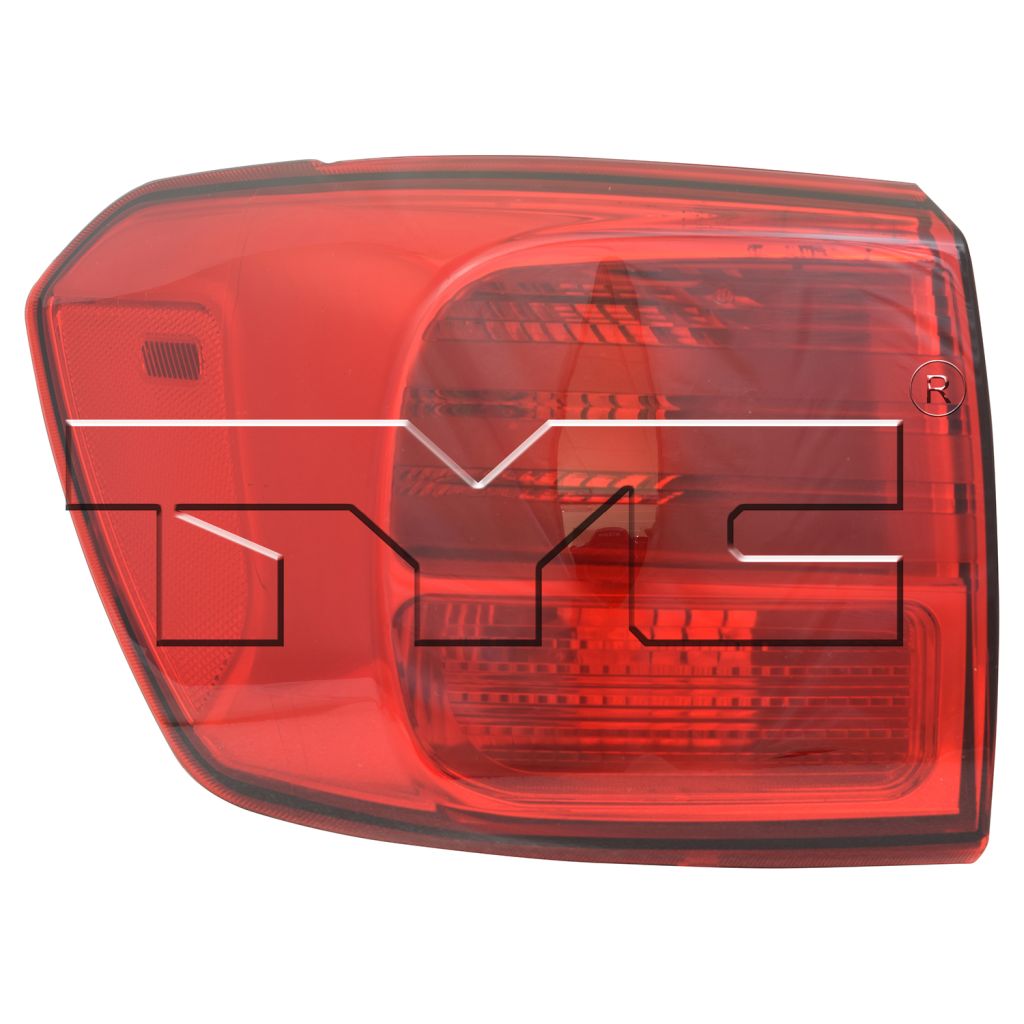 KIA SEDONA MINIVAN TAIL LAMP ASSEMBLY LEFT (Driver Side) (BULB TYPE) **CAPA** OEM#92401A9020 2015 PL#KI2804117C