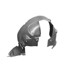 CHEVROLET SONIC FENDER LINER RIGHT (Passenger Side) (RS Models)(W/RR LICENSE PLATE FRAME) OEM#95364916 2013-2016 PL#GM1249255