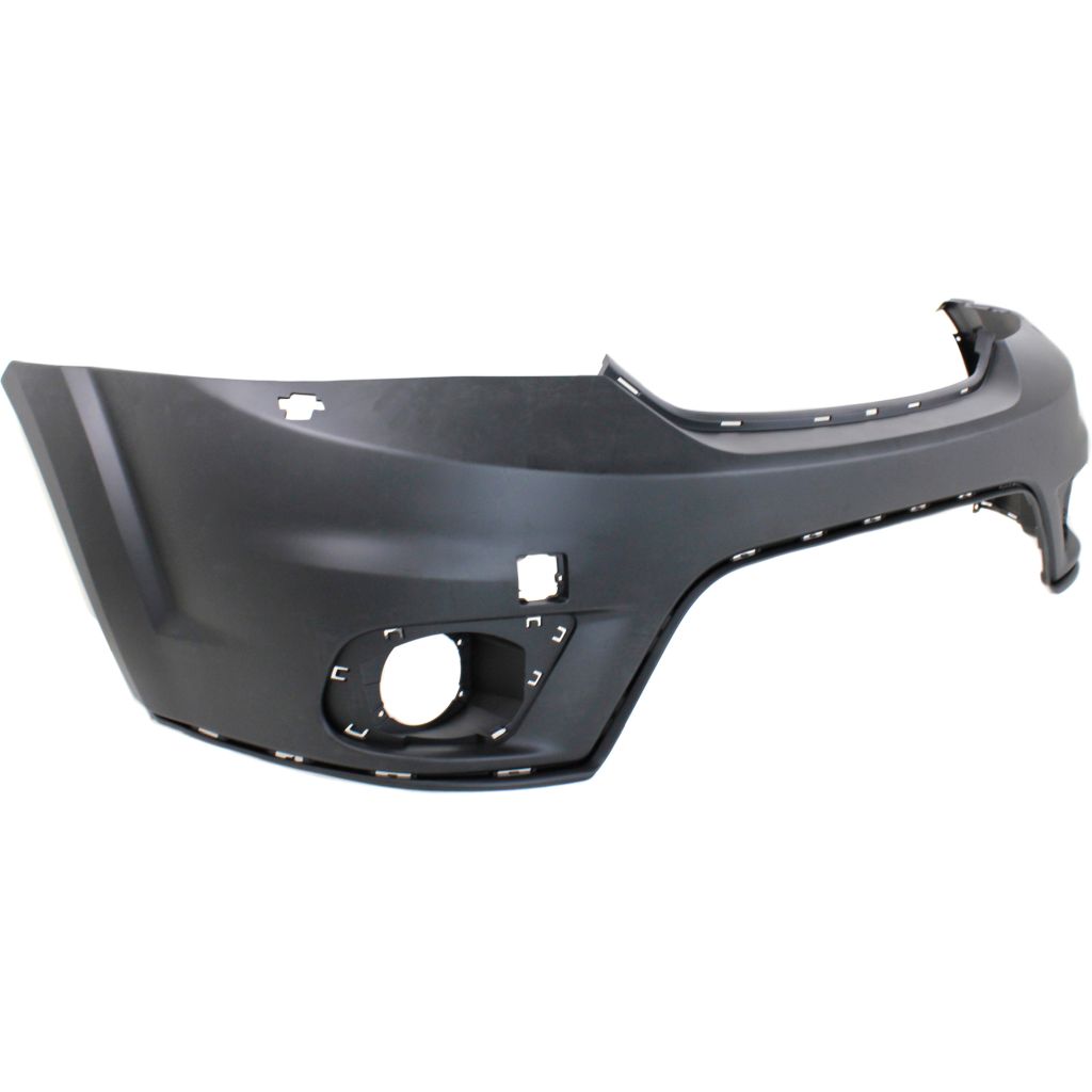DODGE JOURNEY FRONT BUMPER UPPER COVER PRIMED (2 PC)(W/ WASHER)**CAPA** OEM#1TX82TZZAC (P) 2012-2019 PL#CH1000998C