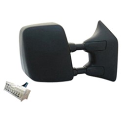 NISSAN TITAN DOOR MIRROR RIGHT (Passenger Side) PWR/HTD (TXT CVR)(W/DUAL ARM/MEMORY)(PRO-4X) OEM#96301ZR20E 2008-2015 PL#NI1321205