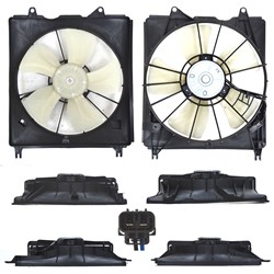ACURA RDX RADIATOR FAN ASSEMBLY (LH) OEM#19015RWCA01-PFM 2010-2012 PL#AC3115121