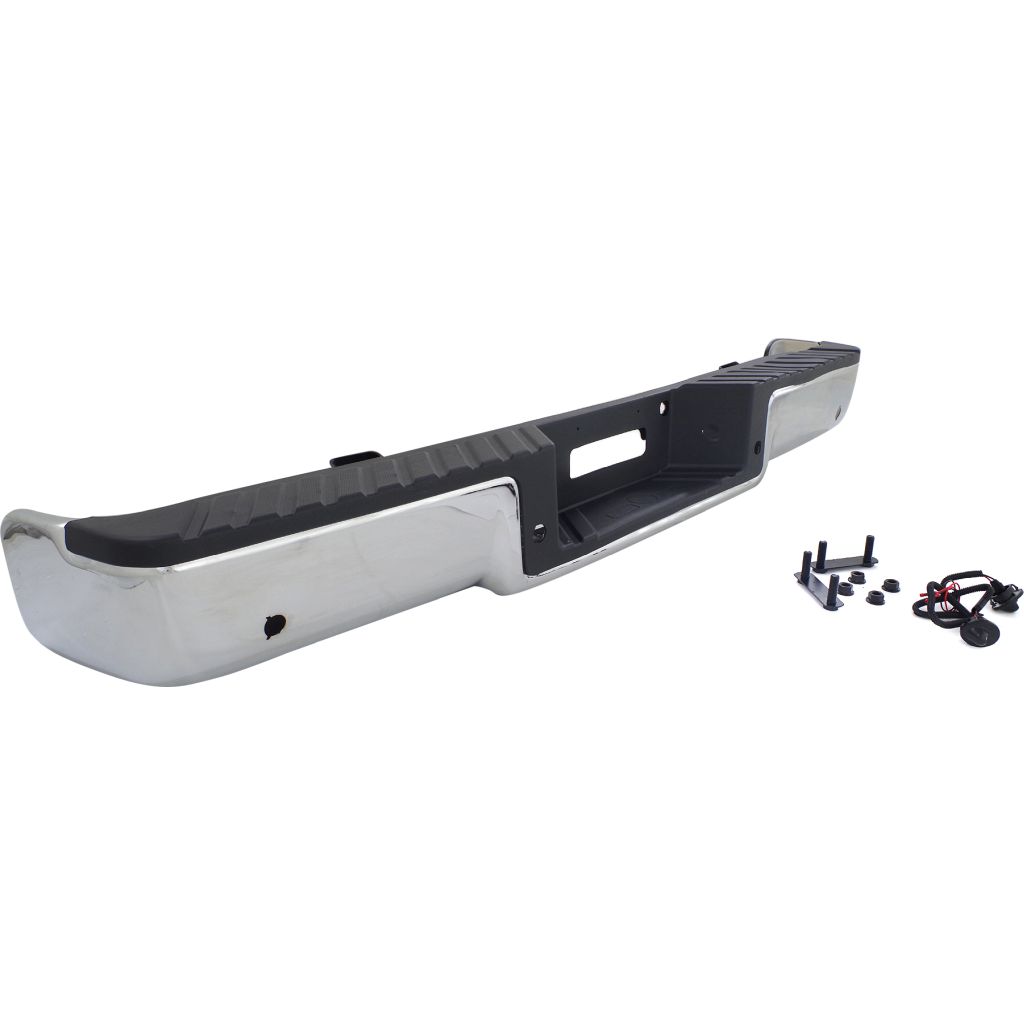 LINCOLN MARK LT STEP BUMPER ASSEMBLY CHROME (WO/HITCH)(W/ SENSOR) OEM#8L3Z17906C-PFM 2006-2008 PL#FO1103142