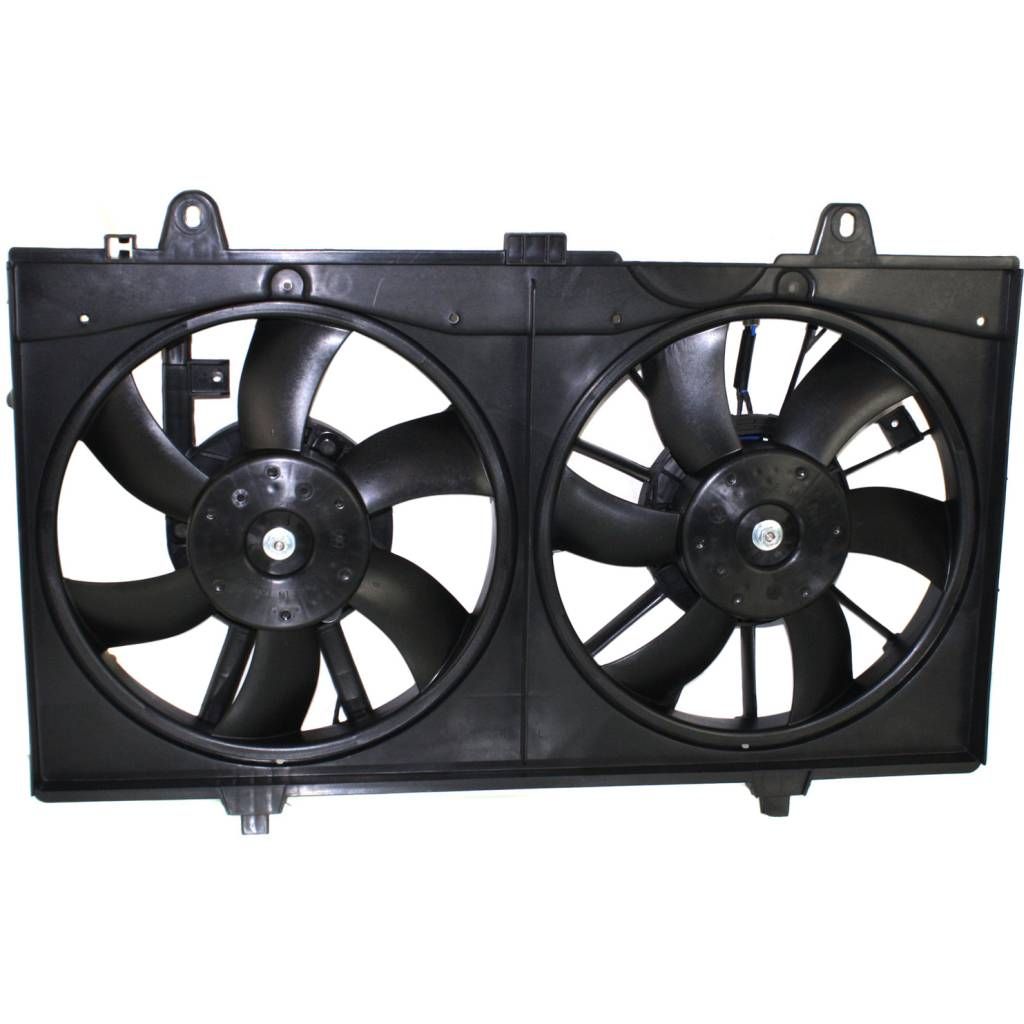 NISSAN(DATSUN) SENTRA RADIATOR & A/C FAN ASSEMBLY (2.0L)(EXC SR)(DUAL FAN) OEM#21481ET000 2007-2012 PL#NI3117101