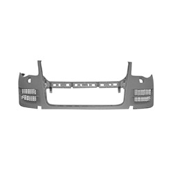 VOLKSWAGEN TOUAREG FRONT BUMPER COVER PRIMED (W/WASHER)(WO/SENSOR) OEM#7L6807217AQGRU 2008-2010 PL#VW1000170