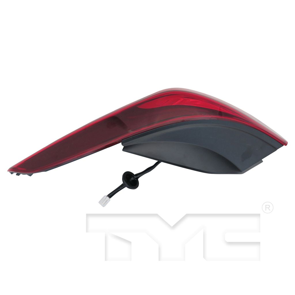 HYUNDAI ELANTRA SEDAN TAIL LAMP ASSY RIGHT (Passenger Side) (OUTER)(USA)(STD BULB) OEM#924023Y500 2014-2016 PL#HY2805131