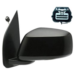 NISSAN PATHFINDER DOOR MIRROR LEFT (Driver Side) PWR/HTD (W/MEMORY)(PTM)(LE MDL)11-12 SILVER EDITION) OEM#96302EA29E 2005-2012 PL#NI1320201