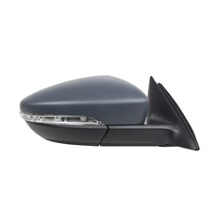 VOLKSWAGEN PASSAT DOOR MIRROR RIGHT (Passenger Side) PWR/HTD/SIGNAL (WO/MEMORY) OEM#561857508M9B9-PFM 2012 PL#VW1321158