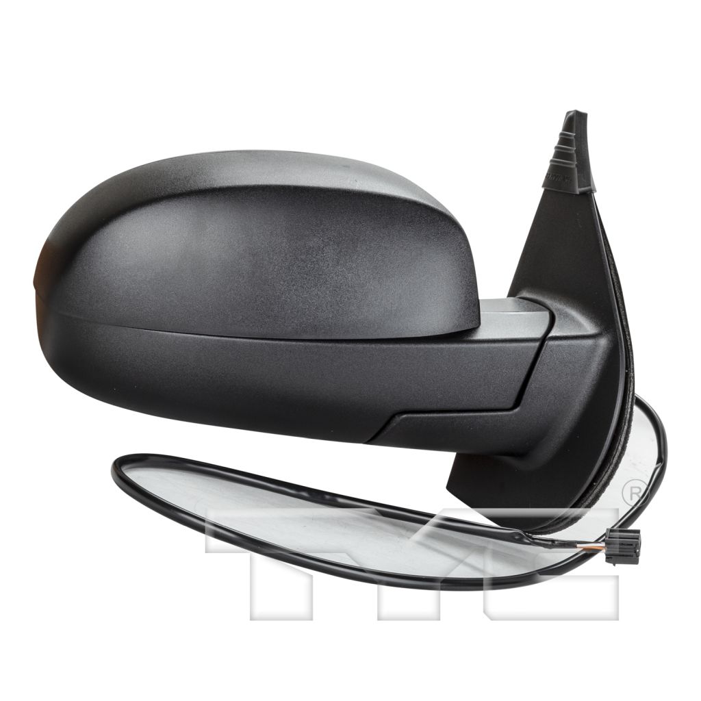 GM TRUCKS & VANS SIERRA/PU 2500/3500 (GMC) DOOR MIRROR RIGHT (Passenger Side) POWER/HEATED (WO/PUDDLE LAMP)(TEXT CVR)(WO/TRAILER TOW) OEM#20809948 2011-2014 PL#GM1321325