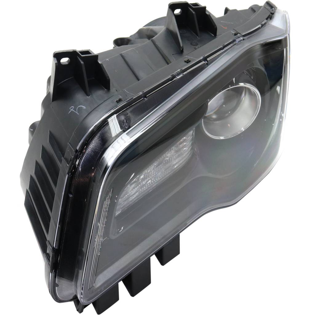CHRYSLER 300 HEAD LAMP ASSEMBLY LEFT (Driver Side) (HALOGEN)(BLK)**CAPA** OEM#68214383AD 2015-2017 PL#CH2502269C