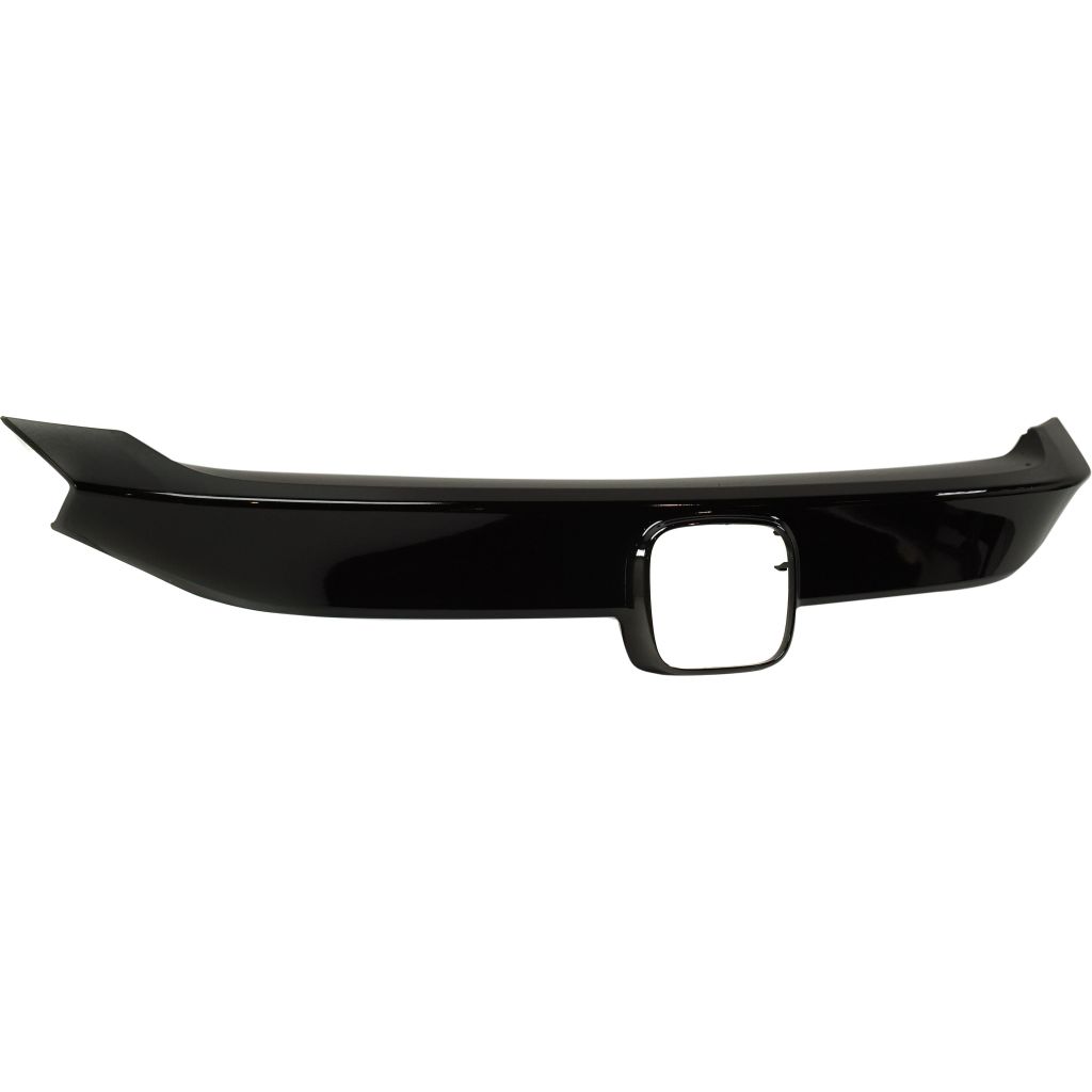 HONDA CIVIC COUPE GRILLE MLDG CENTER BLACK OEM#71125TEYY01 2016-2020 PL#HO1210160