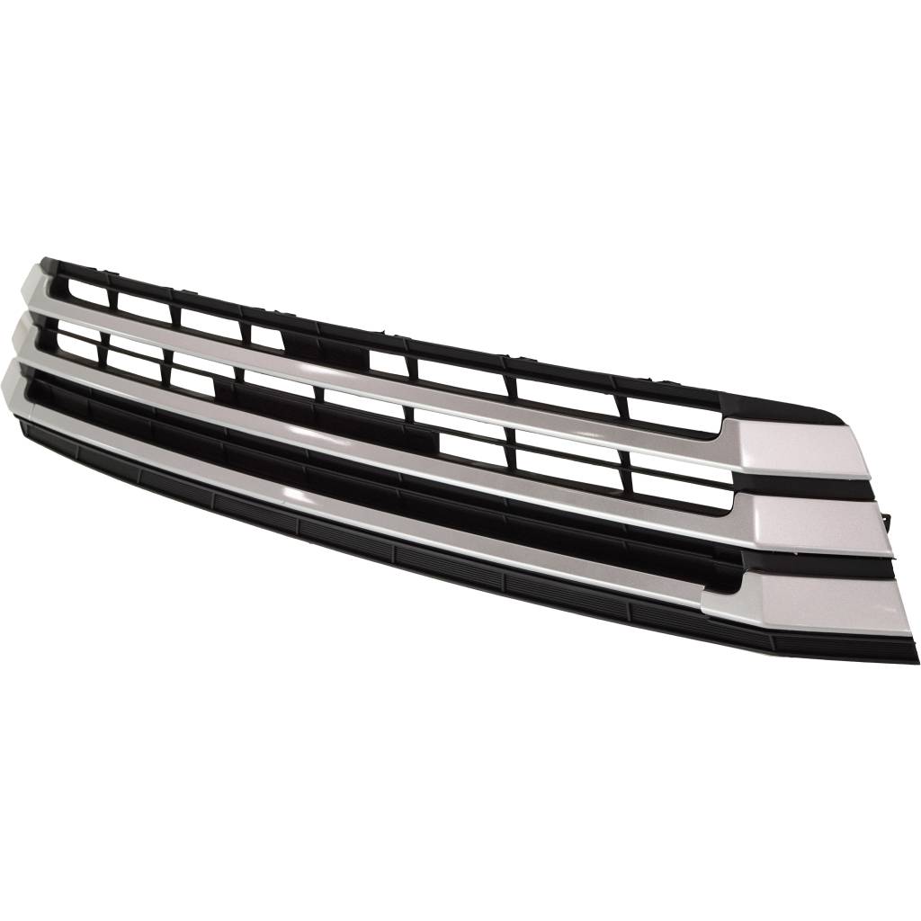 TOYOTA HIGHLANDER HYBRID FRONT BUMPER GRILLE BLACK W/SILVER MLDG **CAPA** OEM#531020E070 2017-2019 PL#TO1036173C